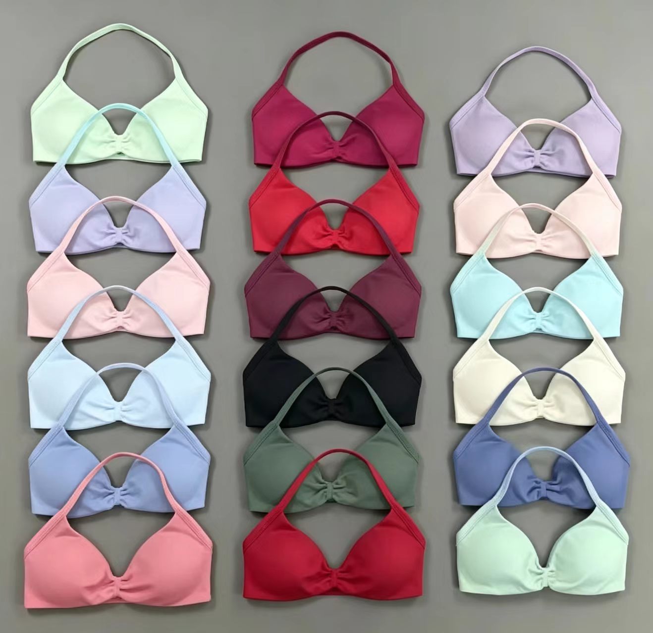 Crop Top Crochet - Soutien-gorge de sport DF Push Up