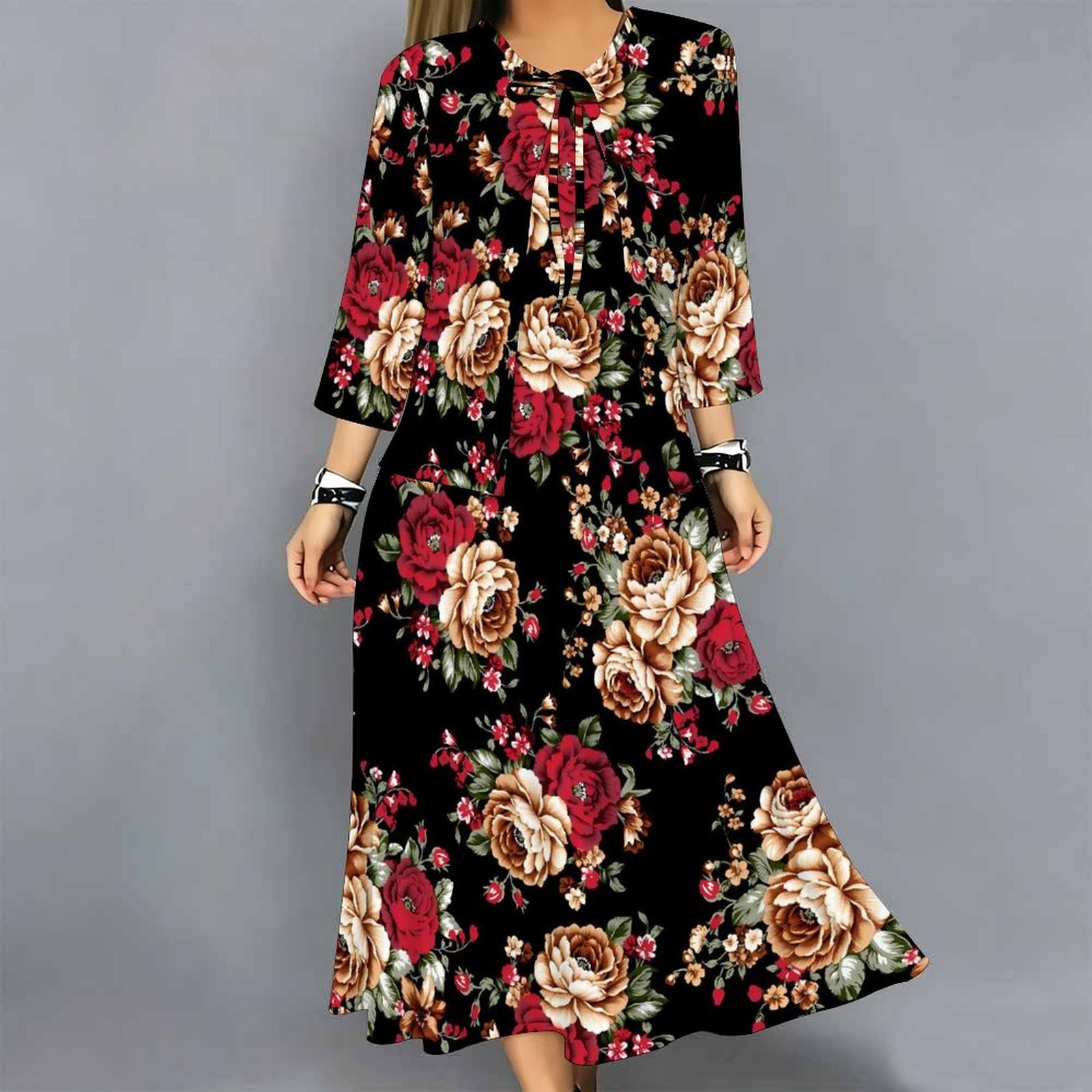 Ensemble robe 2 pièces pour fe - Midi Skirt Floral avis et prix