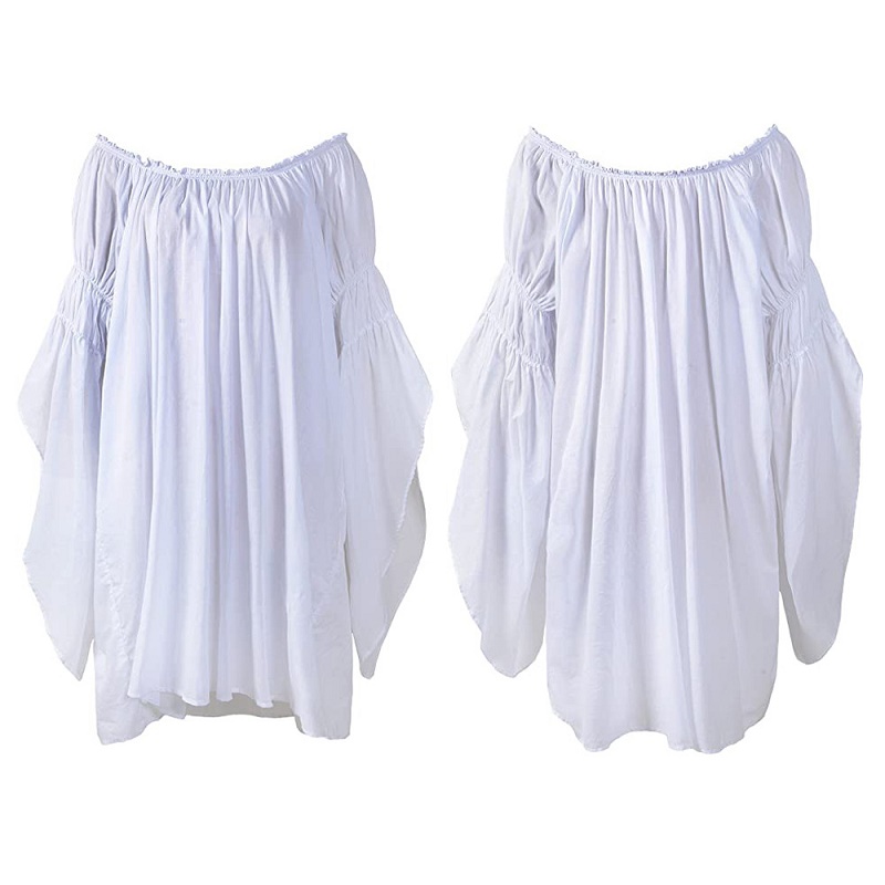 Blouse Vintage Médiévale Renai - Blouse Off Shoulder avis et prix
